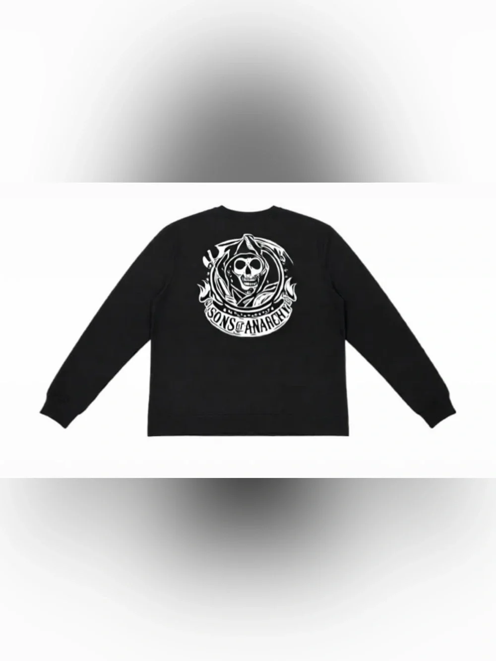 Men's Black Zip Bomber Jacket - Sons of Anarchy